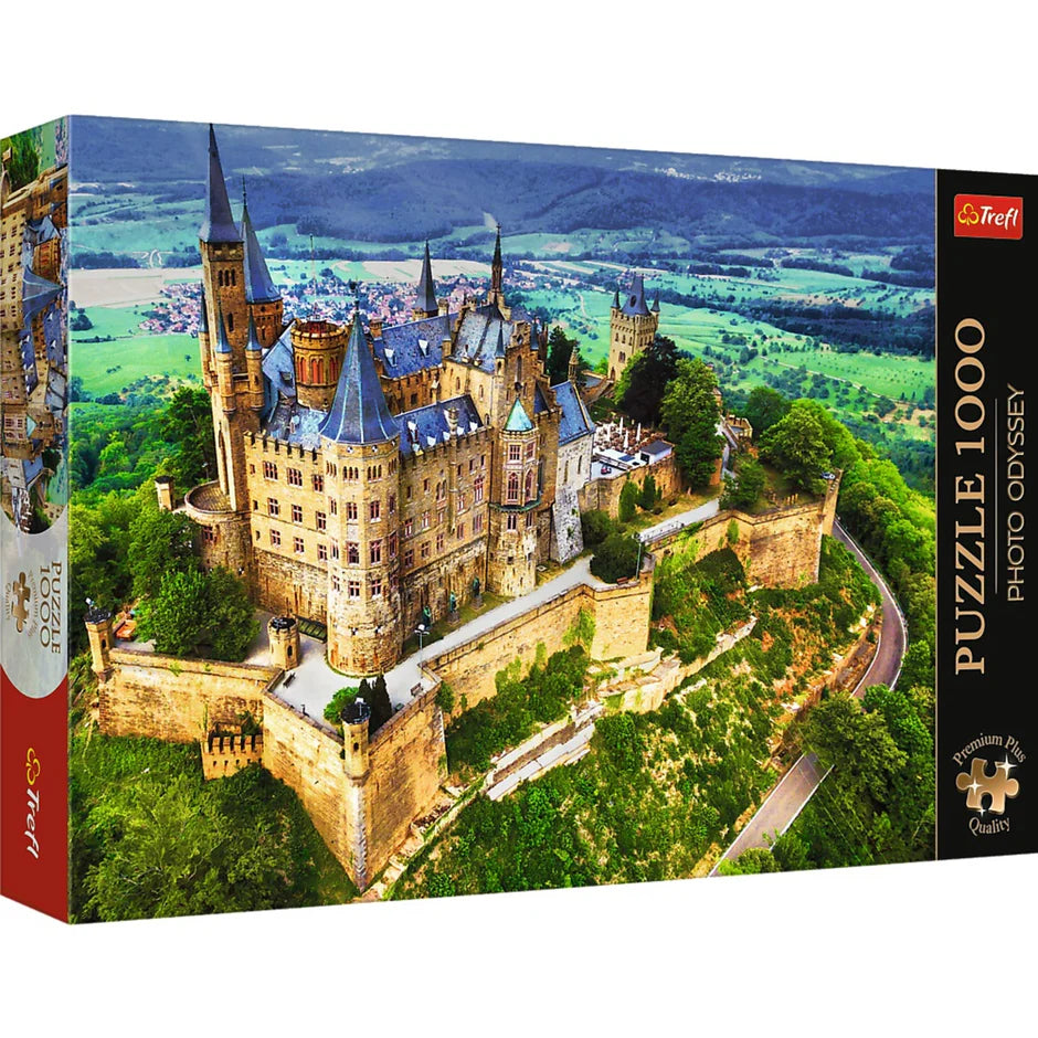 Trefl Premium Plus 1000 piece Hohenzollern Castle Germany puzzle available at MJ BoardGames Lebanon