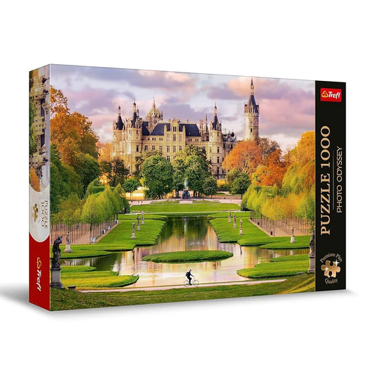 Trefl Premium Plus 1000 piece Schwerin Castle Germany puzzle available at MJ BoardGames Lebanon
