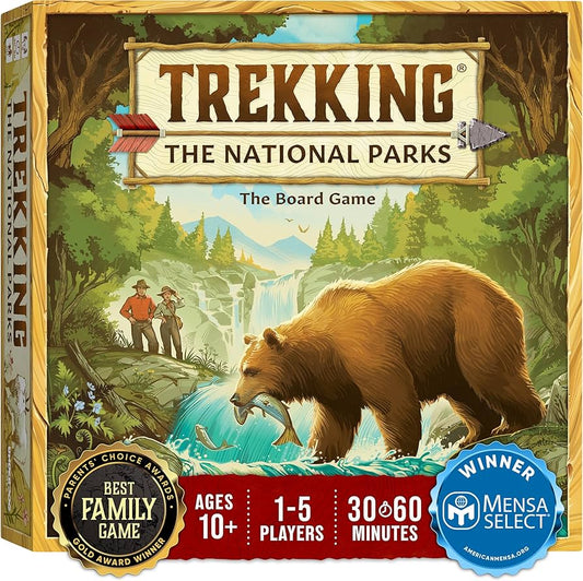 Trekking the National Parks family strategy board game available at MJ Board Games Lebanon