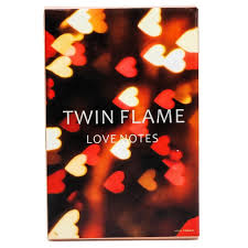 Twin Flame: Love Notes board game setup featuring colorful player tokens, love note cards, and a romantic-themed game board focused on connections and matchmaking.
