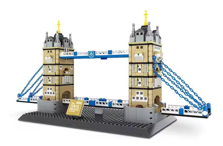 Wange Building Blocks – Tower Bridge, London, England (969 Pieces) – MJ ...