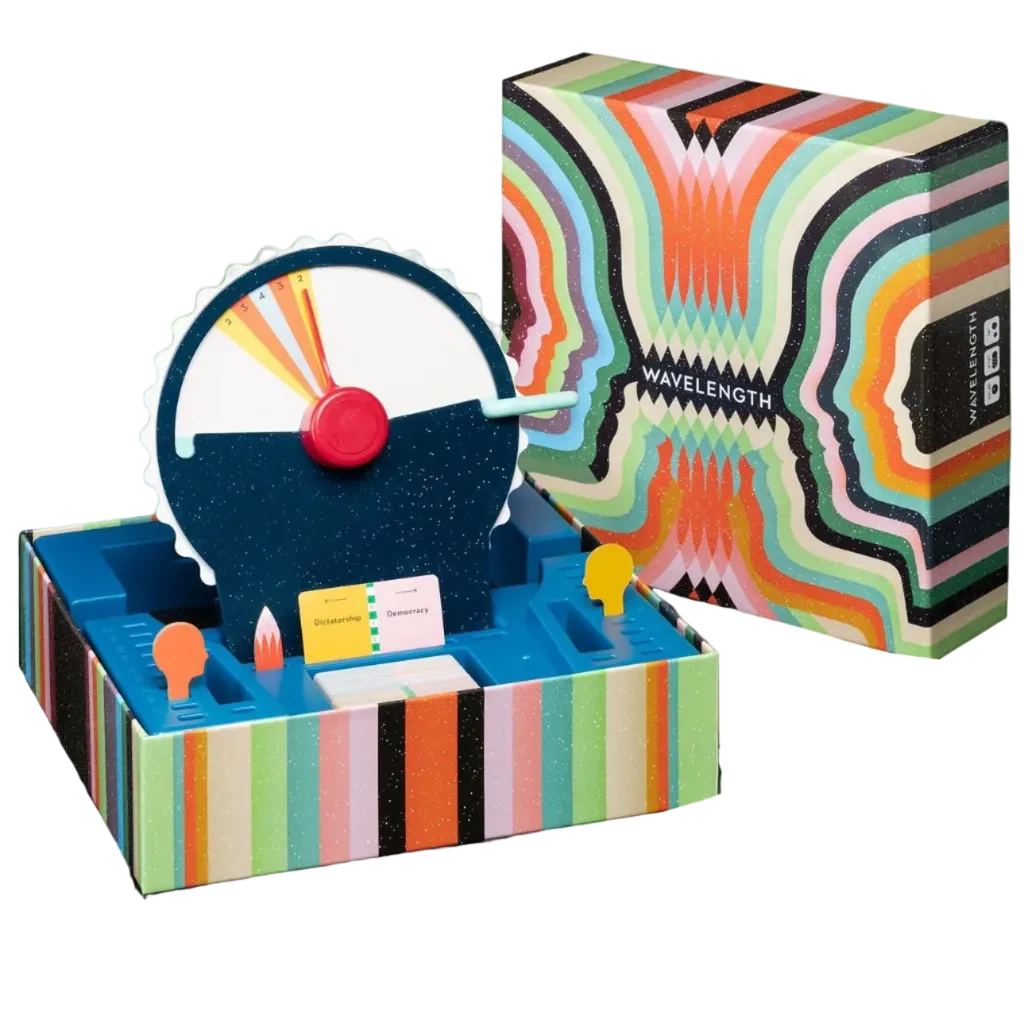 Wavelength party and social board game available at MJ Board Games Lebanon