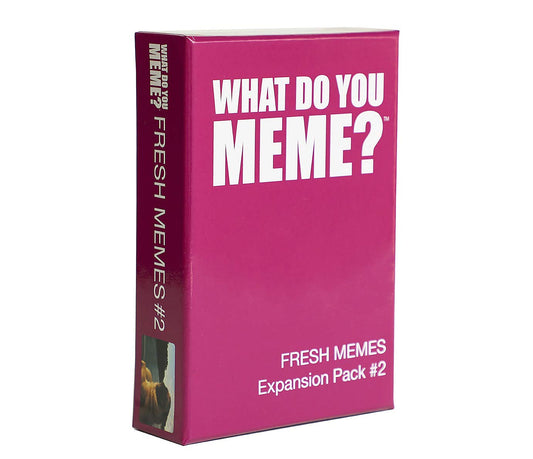 What Do You Meme number 2 expansion party card game available at MJ Board Games Lebanon