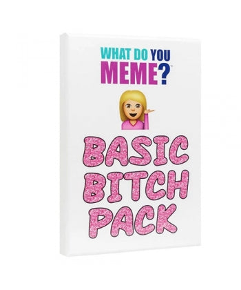 What Do You Meme Basic Bitch Pack expansion party card game available at MJ Board Games Lebanon