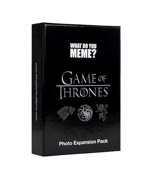 What Do You Meme Game of Thrones expansion pack party card game available at MJ Board Games Lebanon
