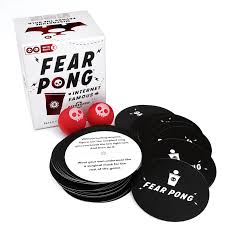 fear pong, drink party game, MJ Board Games LEBANON, Board Games, Card Games, Jeux de Societe, tabletop games
