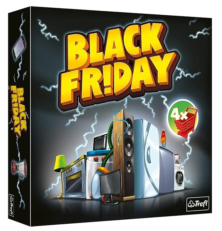 Black Friday board game by Trefl party and strategy game available at MJ Board Games Lebanon