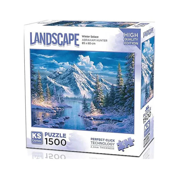 KS Puzzle 1500 pcs – Winter Solace – MJ BoardGames Lebanon