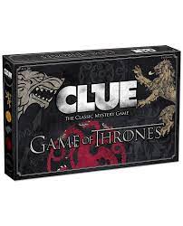 Cluedo Game of Thrones, Board Games LEBANON, Board Games, Card Games, Jeux de Societe, tabletop games