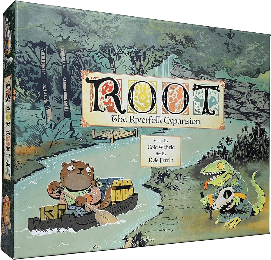 Root The Riverfolk Expansion board game components and factions available at MJ Board Games Lebanon
