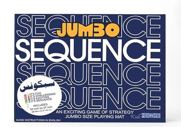 Sequence Jumbo, tabletop games, Board Games LEBANON, Board Games, Card Games, Jeux de Societe