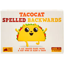 taco cat spelled backward, MJ Board Games LEBANON, Board Games, Card Games, Jeux de Societe, tabletop games